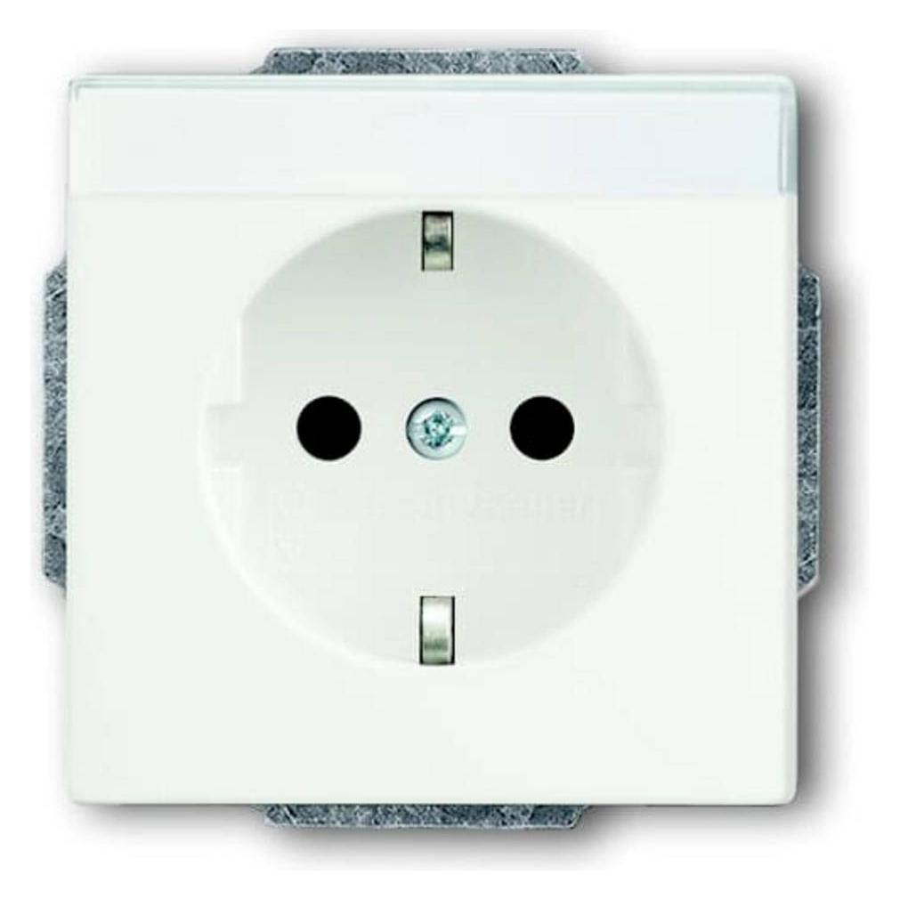 Busch-Jaeger SCHUKO Steckdosen-Einsatz mit 2CKA002011A3881 (2CKA002011A3881)