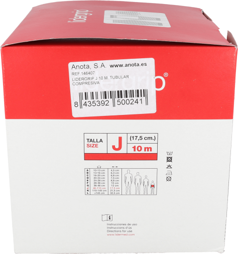 Anota Lidergrip Tubular Compresiva 10 Metros A