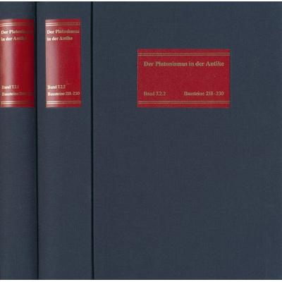 Der Platonismus in der Antike. Grundlagen - System - Entwicklung / Die philosophische Lehre des Platonismus [4], Set von Michele Abbate,Matthias