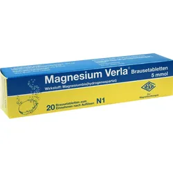 Magnesium Verla Brausetabletten 20 ST