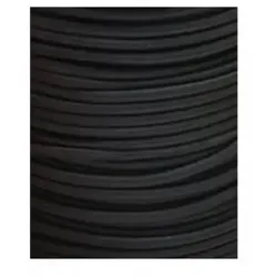 Bungee Cord - 5mm - schwarz - Meterware