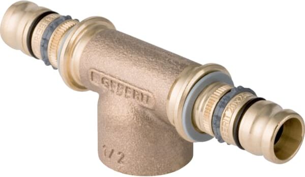 Geberit Mepla pièce en T 604362005 Ø 32xRp 3 / 4x32mm, bronze, IG