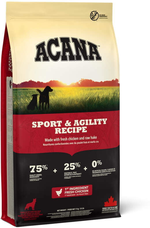 Acana Sport & Agility Torrfoder Till Hund 17 kg