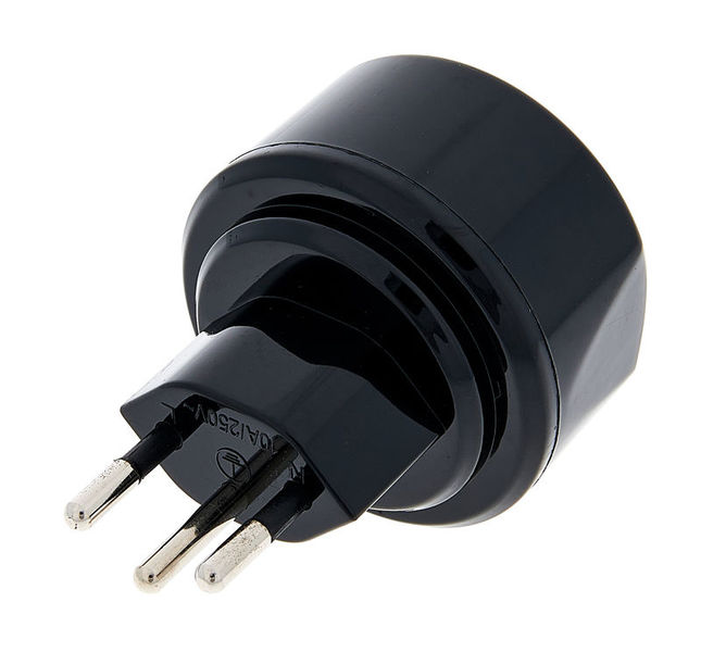 Brennenstuhl Travel Adapter earthed to CH