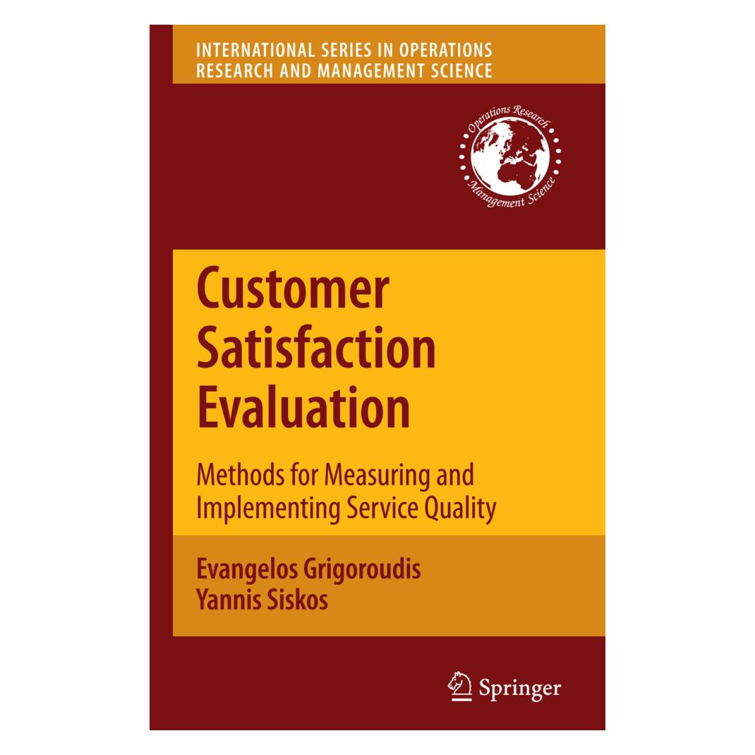 Springer Customer Satisfaction Evaluation (Englisch, Softcover, Evangelos Grigoroudis, Yannis Siskos) (55420297)
