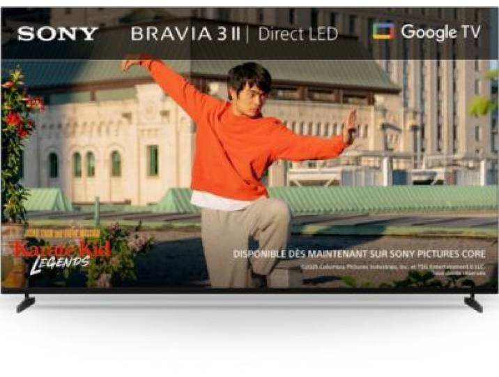 Sony - Tv Led 65 Bravia 3 Ii (2026) 65 (164 Cm) 4k - 120hz, Google Tv, Anti-Reflet