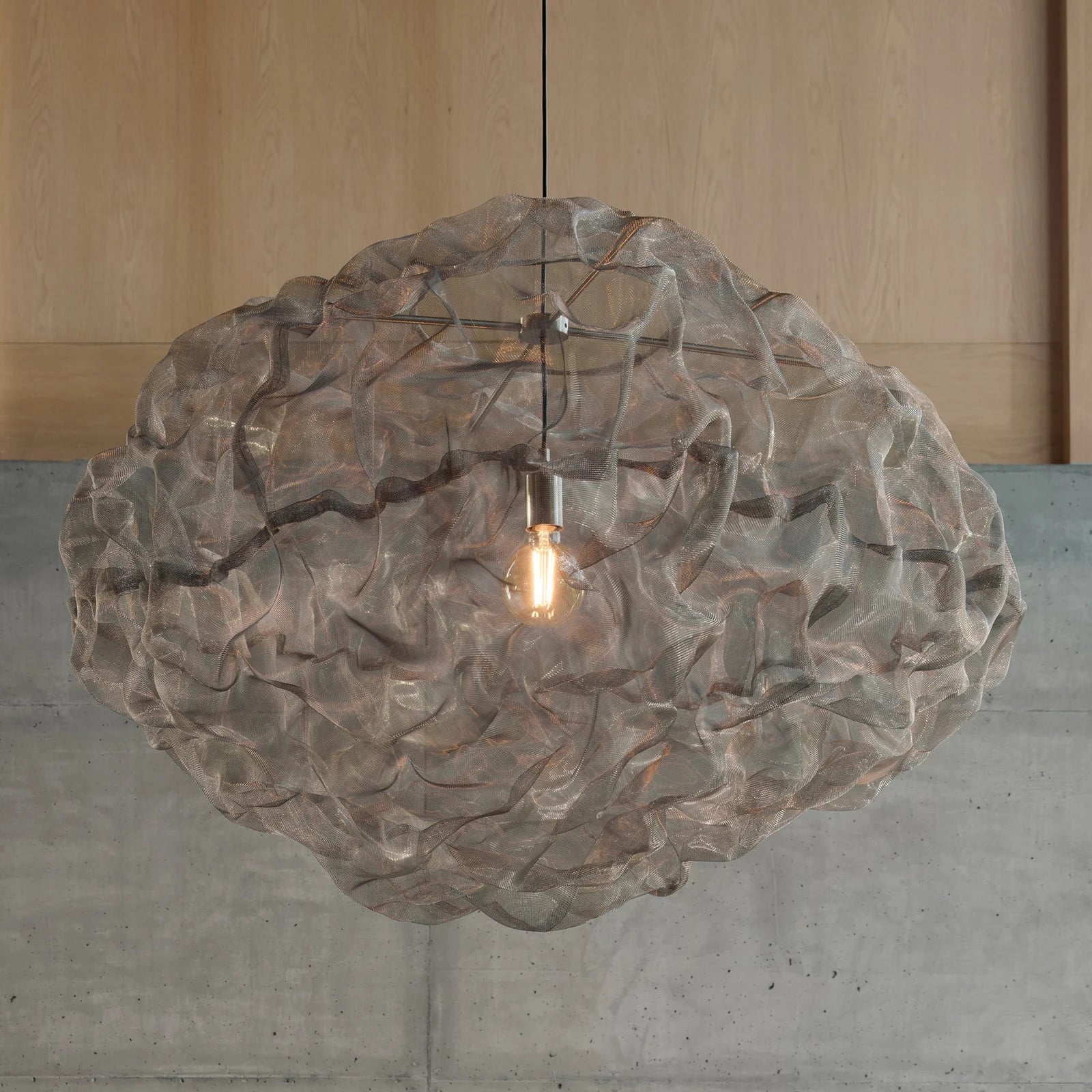 Northern Heat hanglamp van staal, rond, Ø 95 cm