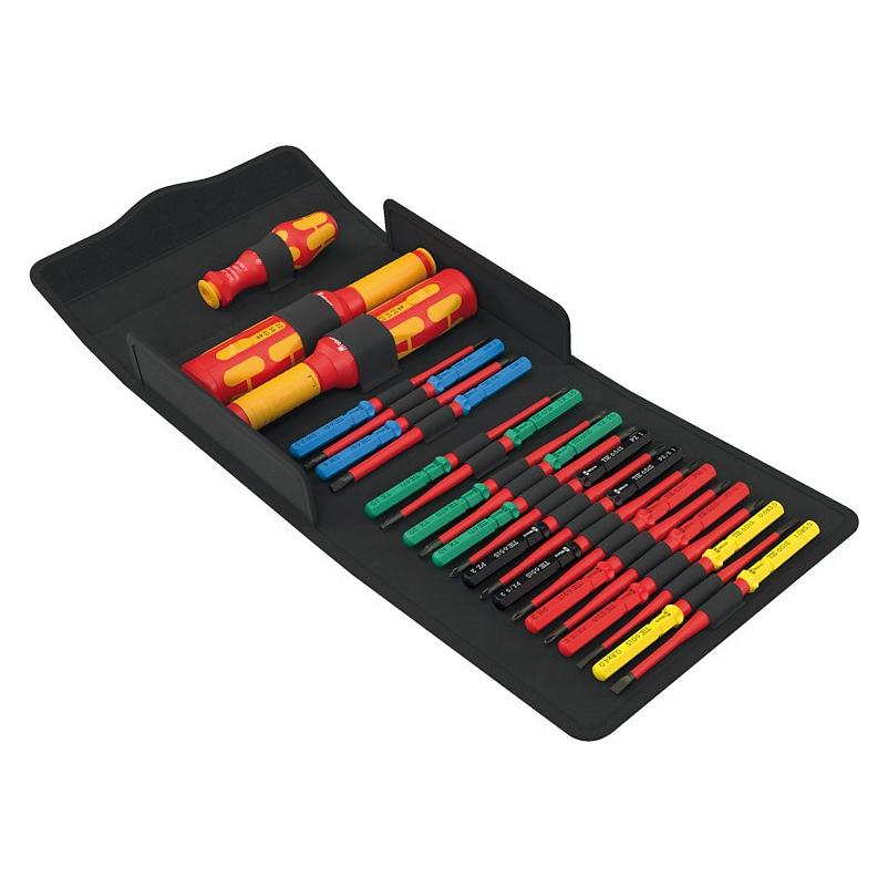 Wera Kraftform Kompakt VDE Safe (Aussensechskant, Innensechskant, Phillipps-Kreuzschlitz (PH), Pin-torx, Pozidriv-Kreuzschlitz (PZ), Schlitz) (05006633001)