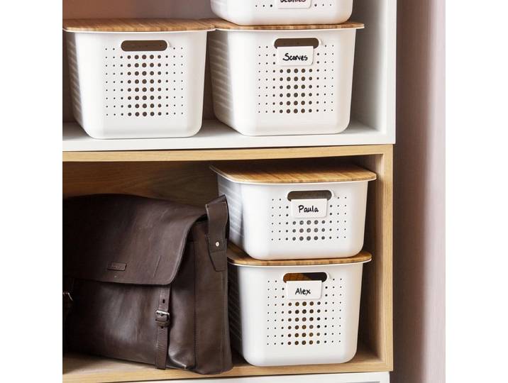 SmartStore - Basket Deksel Bamboe - Bamboe - Bruin