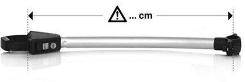 France Attelage Bras de fixation 17,3 cm pour porte-vélos Atera