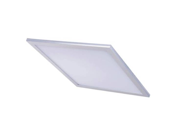 Lindby LED Deckenleuchte flach in silber, dimmbar Panel