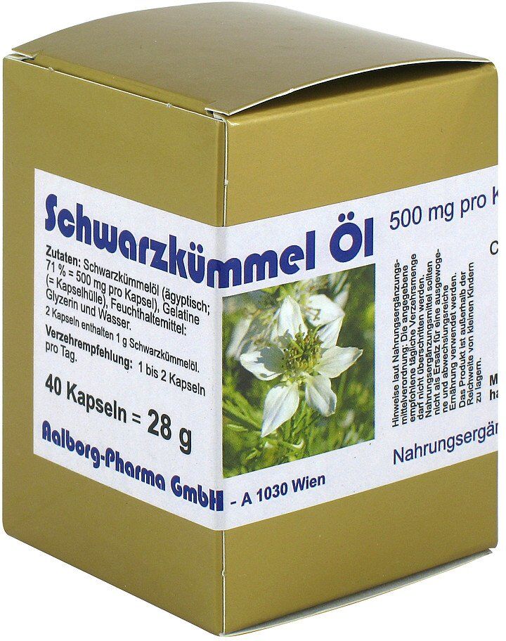 Schwarzkümmelöl Kapseln