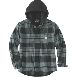Carhartt Flannel Fleece Lined Hooded Hemd S