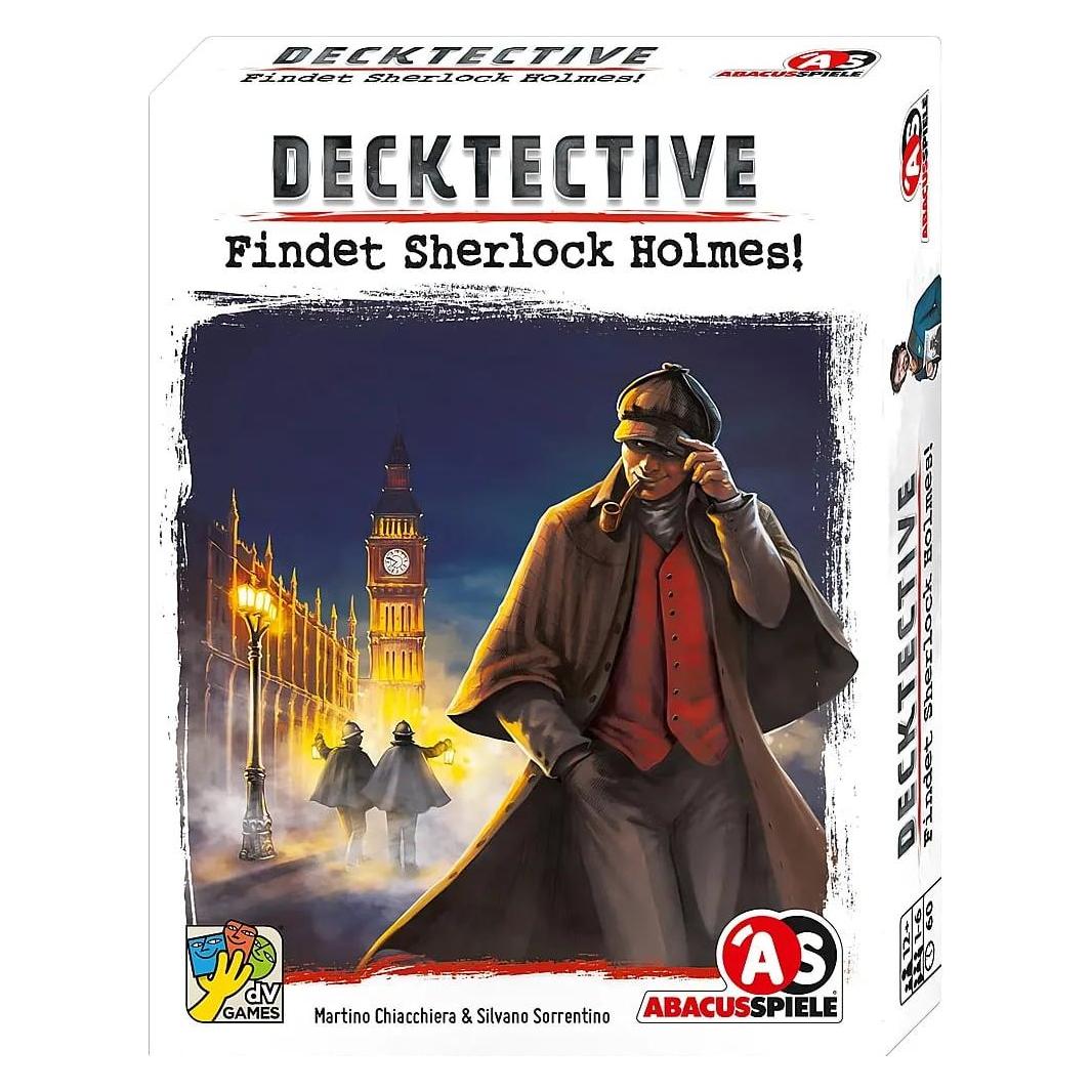 Abacus Decktective - Findet Sherlock Holmes (Deutsch, 1 - 6 Spieler) (ABA38242)