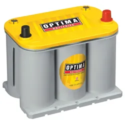Optima Yellow Top YT R - 3.7, 12V 48Ah, AGM Zyklenfest, Spiralcell Technologie