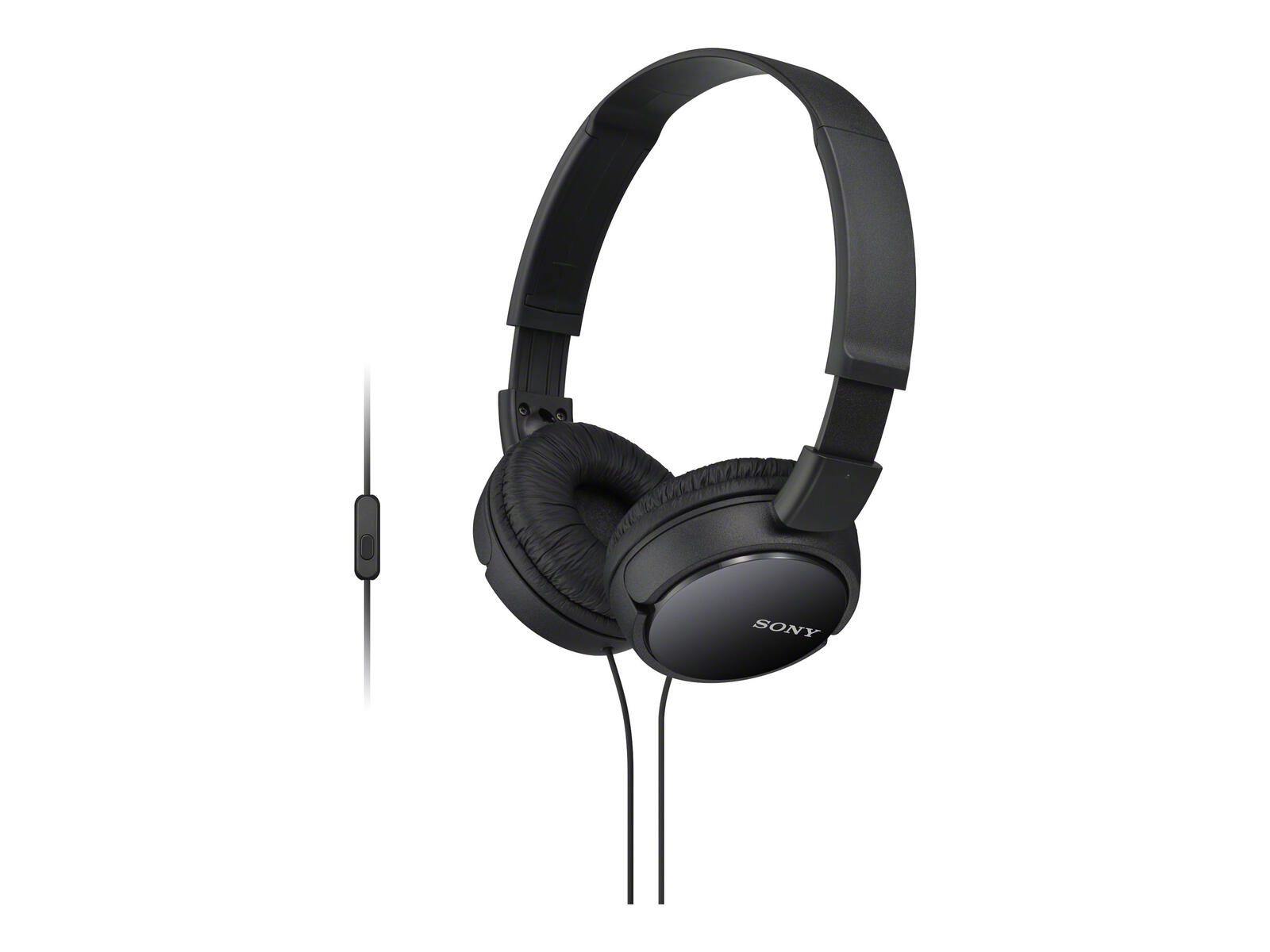 Sony Kopfhörer MDR-ZX110AP schwarz MDRZX110APB.CE7