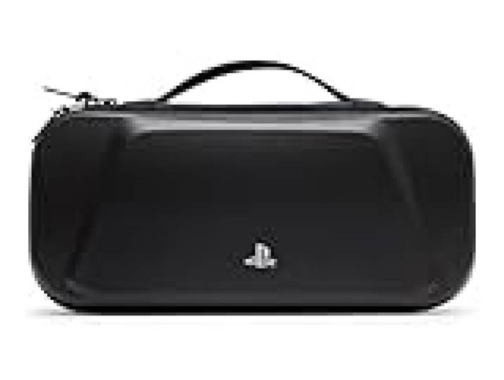 PowerA Boîtier de Protection pour PlayStation Portal - Noir, sous Licence Officielle, Rangement Durable, Passage de câble de Chargement, Protection d'écran, étui pour Lecture à Distance