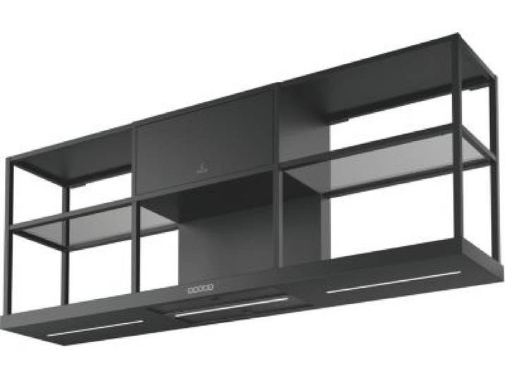 Roblin - Hotte Décorative Murale Partition 600 Noir Mat