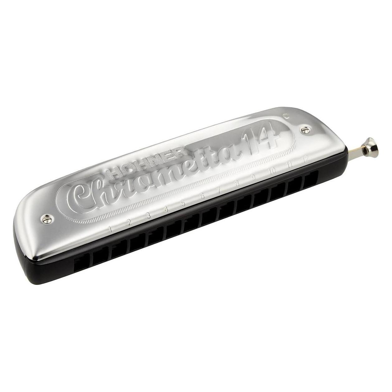 Hohner Chrometta 14 (Mundharmonika, Chromatisch) (M25701)