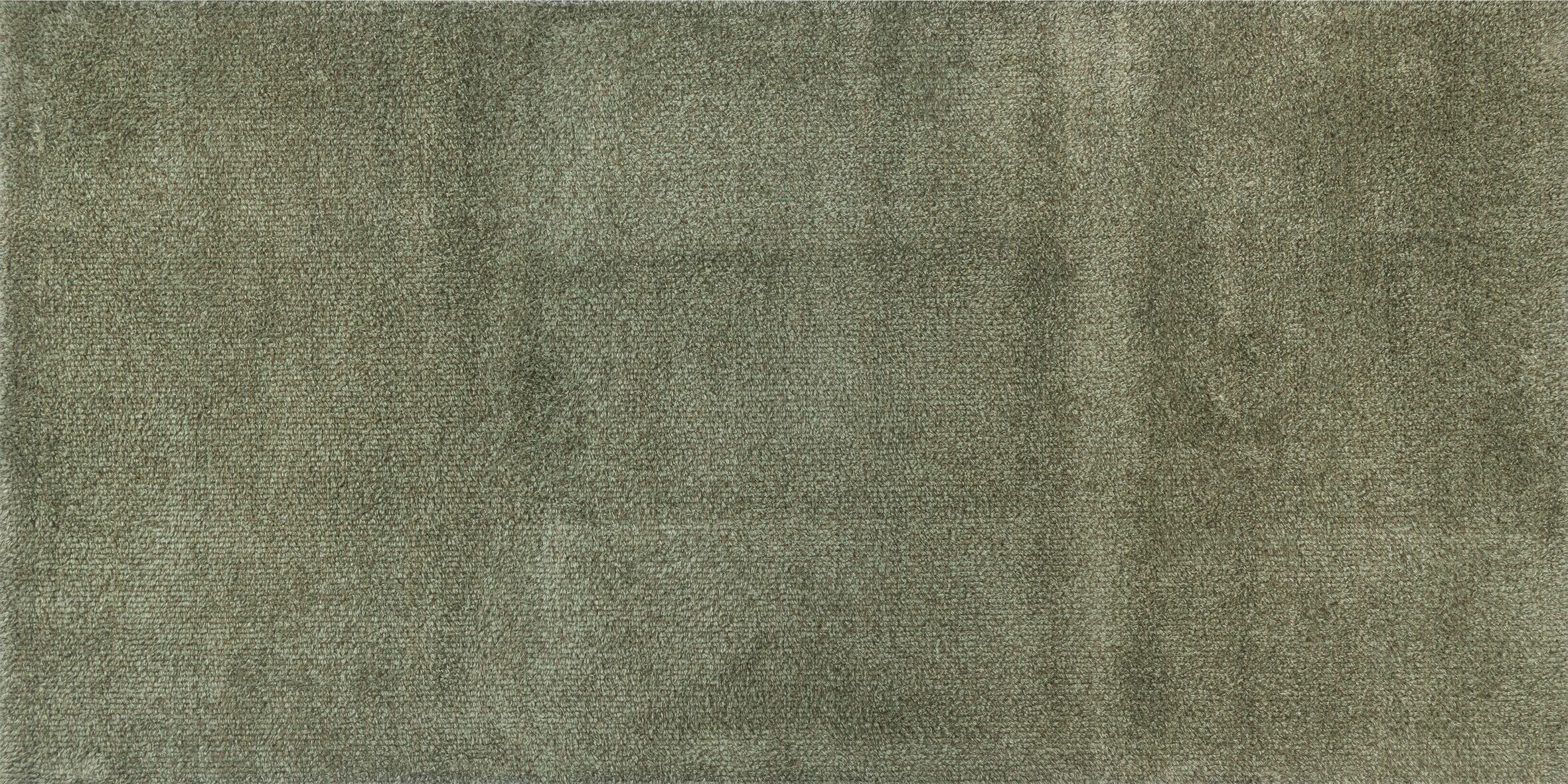Teppich TURTLE MAT "Sage Green", grün, B:75cm H:8mm L:150cm, Baumwolle, Teppiche, Teppich grün B : 75cm 1 Stk., 8mm, L: 150cm