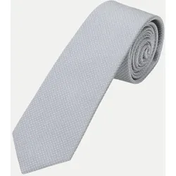 Krawatte Picote 6 cm Grau