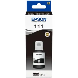 Epson 111 EcoTank-Tintenflasche in Pigmentschwarz