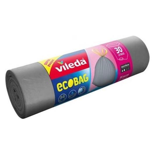 Vileda Müllbeutel SUPER+ 30,0 l grau, 15 St. (15x, 30 l) (5800450008)
