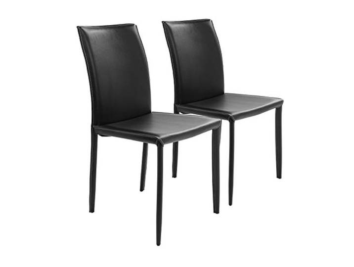 Kare Design Stuhl Milano Schwarz (2/Set)