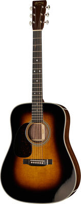 Martin Guitar D-28 Sunburst Lefthand Sunburst