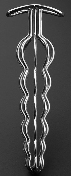 FUKR Plug en métal Hollow Out 16 x 4cm