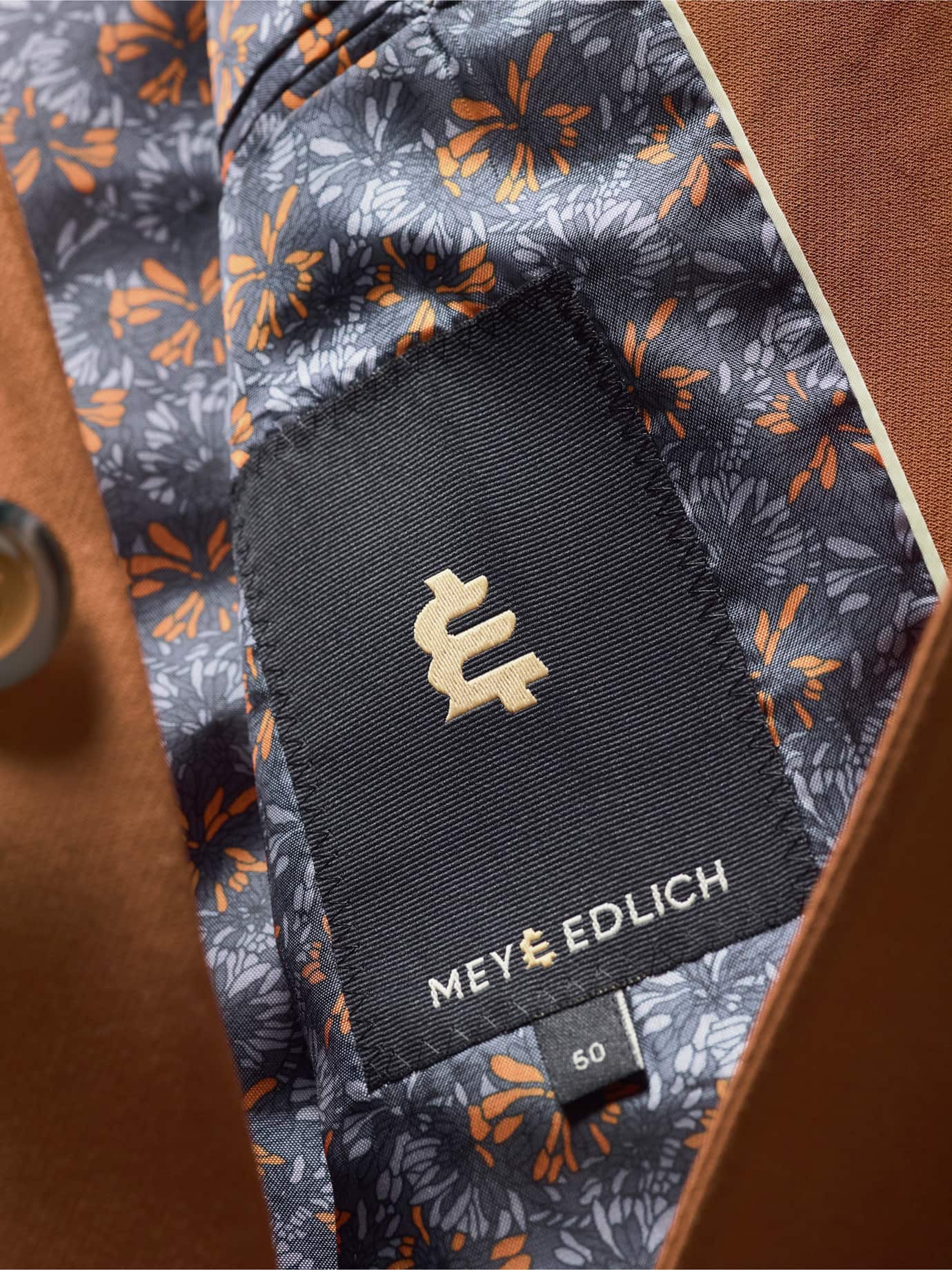 Mey & Edlich Marathon-Anzugsakko Orange 48