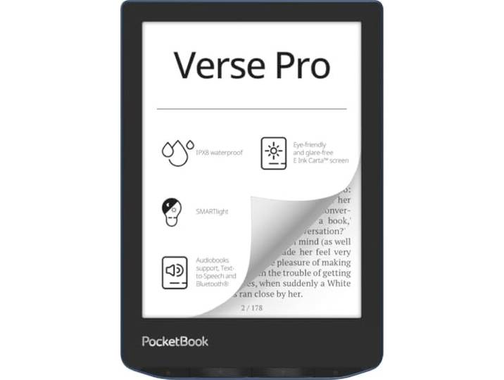 PocketBook Verse Pro - Azuurblauw