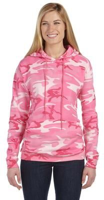 Code Five 3969 Men's Camo Pullover Hoodie in Pink Woodland size Small LA3969