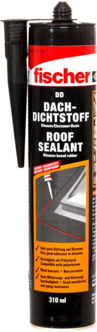 fischer Roof Sealant DD 310 ml noir (053127)