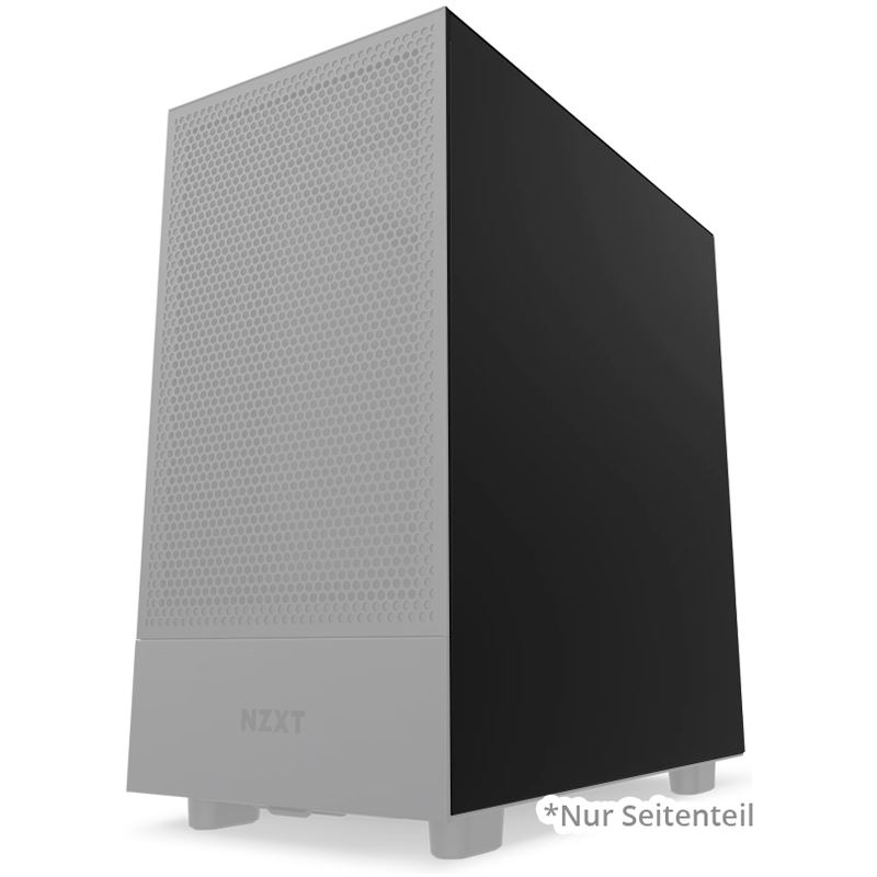 NZXT H5 Flow (2022) Series Ersatzteil Rechtes Panel Schwarz bulk