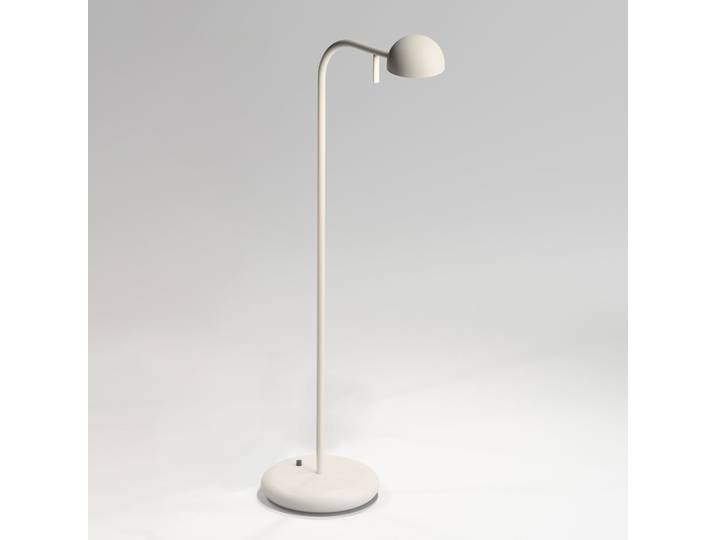 Pin 1650 LED-Tischlampe, Länge 23cm, creme - Vibia - Arbeitszimmer / Büro - Modern - Metall - Einflammig