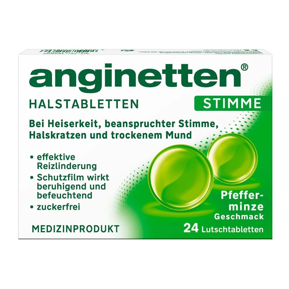 Anginetten Stimme Lutschtabletten 24 St