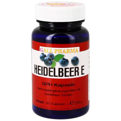 Heidelbeer E 400 mg Kapseln 60 St