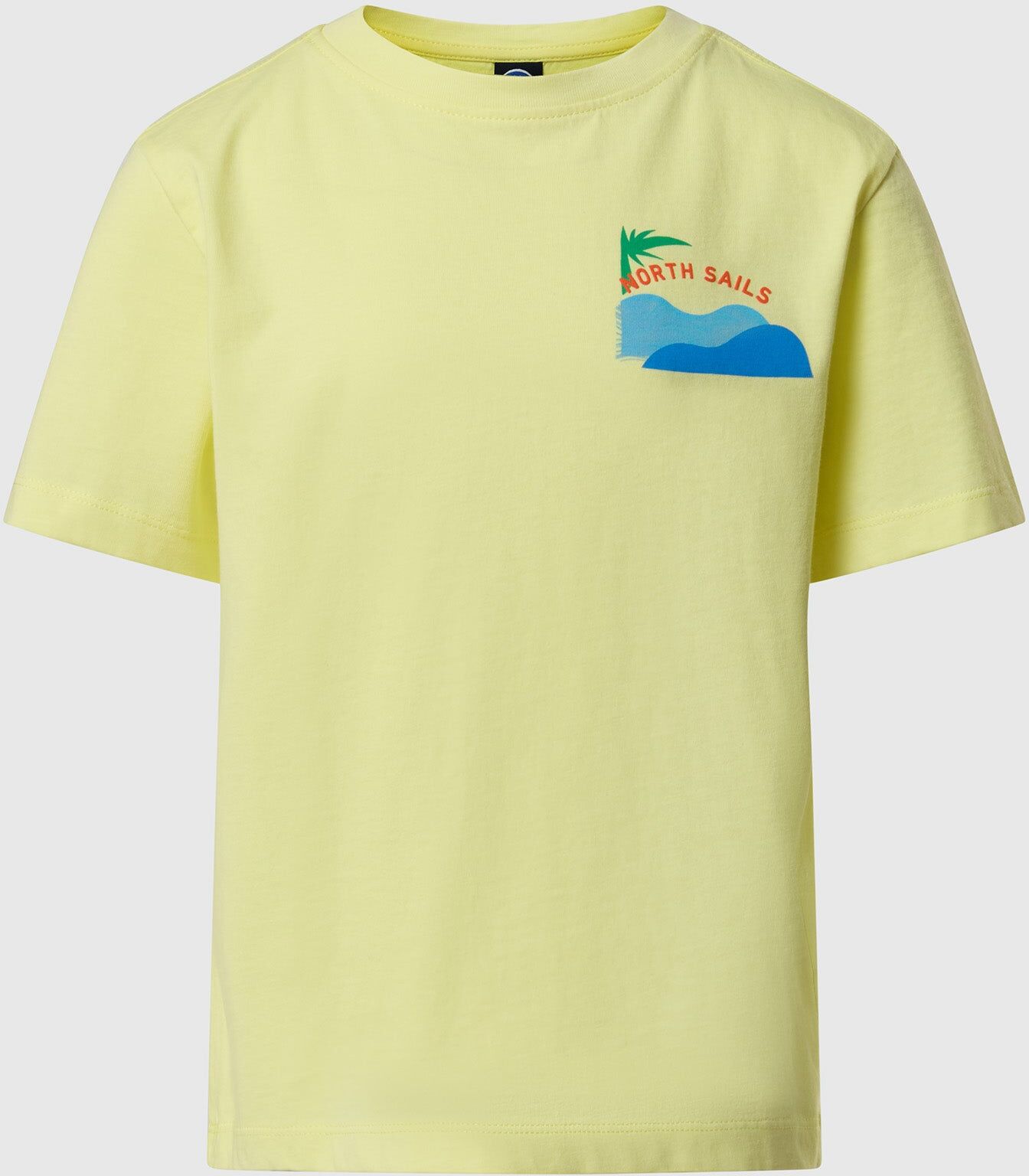 North Sails T-Shirt mit Ozean-Print Elfin yellow 4