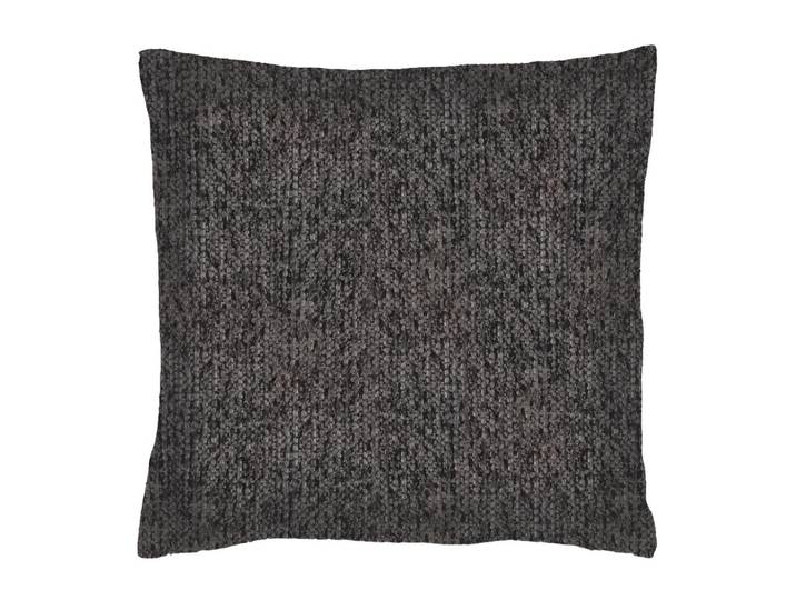 Novel Zierkissen, Schwarz, Textil, Graphik, Füllung: Polyester,Polyester, quadratisch, 45x45 cm, formstabil, Heimtextilien, Wohntextilien, Kissen, Zierkissen