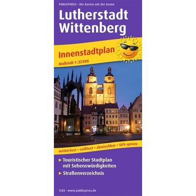 Publicpress Stadtplan Lutherstadt Wittenberg 1:22.500, Sonstige von , KOMPASS Freytag & Berndt, 978-3-96132-283-1