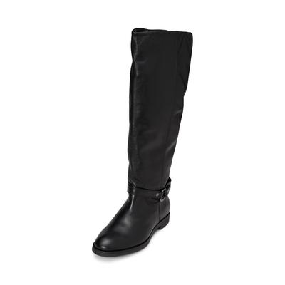 Stiefel MARC O'POLO "aus weichem Rindleder", Damen, Gr. 39, Synthetik, schwarz, Obermaterial: 100% Leder, unifarben, Schuhe Stiefel