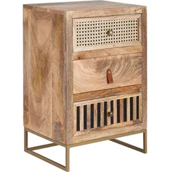 Nachttisch WL6.482 ca.40x60x30cm Mangoholz massiv