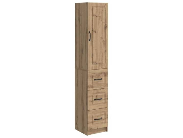 GFEROMRF Aufbewahrungsschrank Set 2 STK. 33 x 34,5 x 87 cm Holzwerkstoff Sideboard, Büroorganizer, LED-Beleuchtung, Schubladen, offene Regale, pflegeleichte Oberfläche