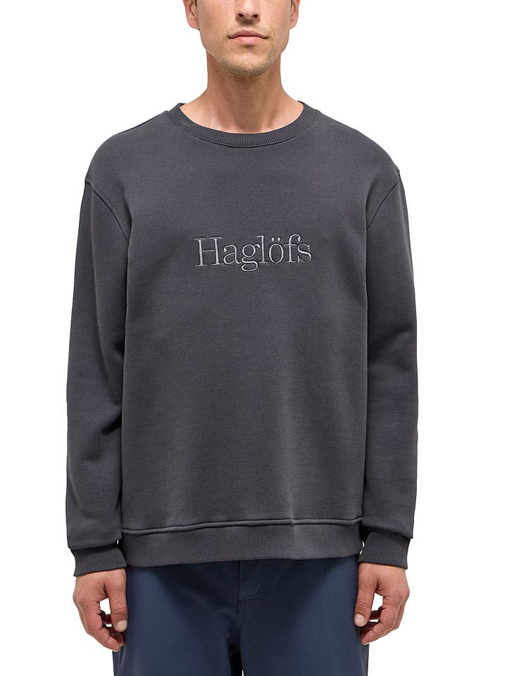 Haglöfs Sweatshirt in Schwarz - L