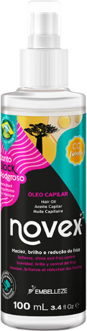 Novex Santo Black Óleo Capilar Nutritivo 100ml