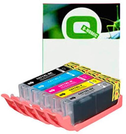 Q-Nomic Multipack CLI-571 (BK/C/M/Y/GY) 5 colores