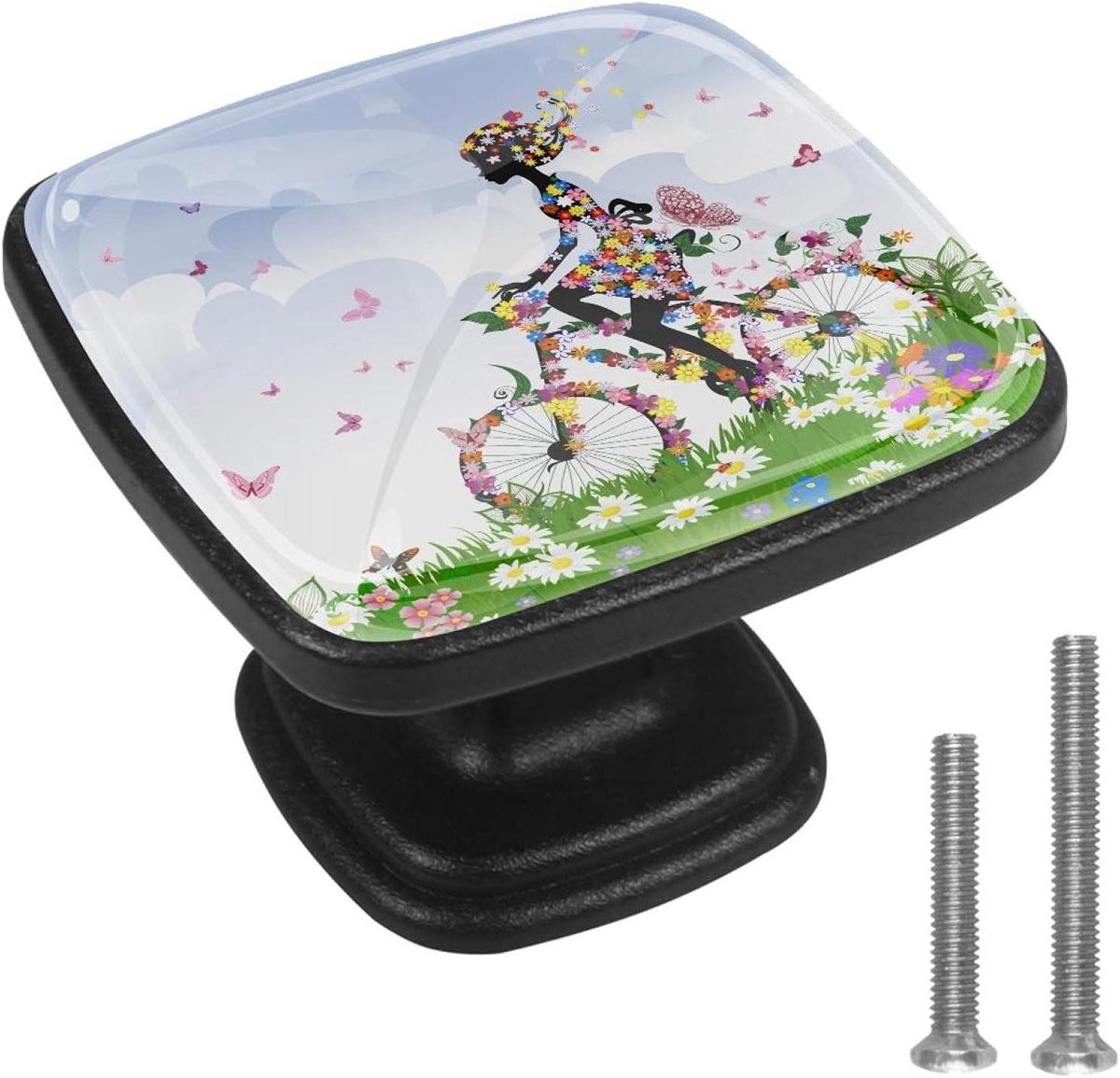 Ladeknop Set Meubelgrepen Kastknoppen Meerkleurig - 3,5 cm