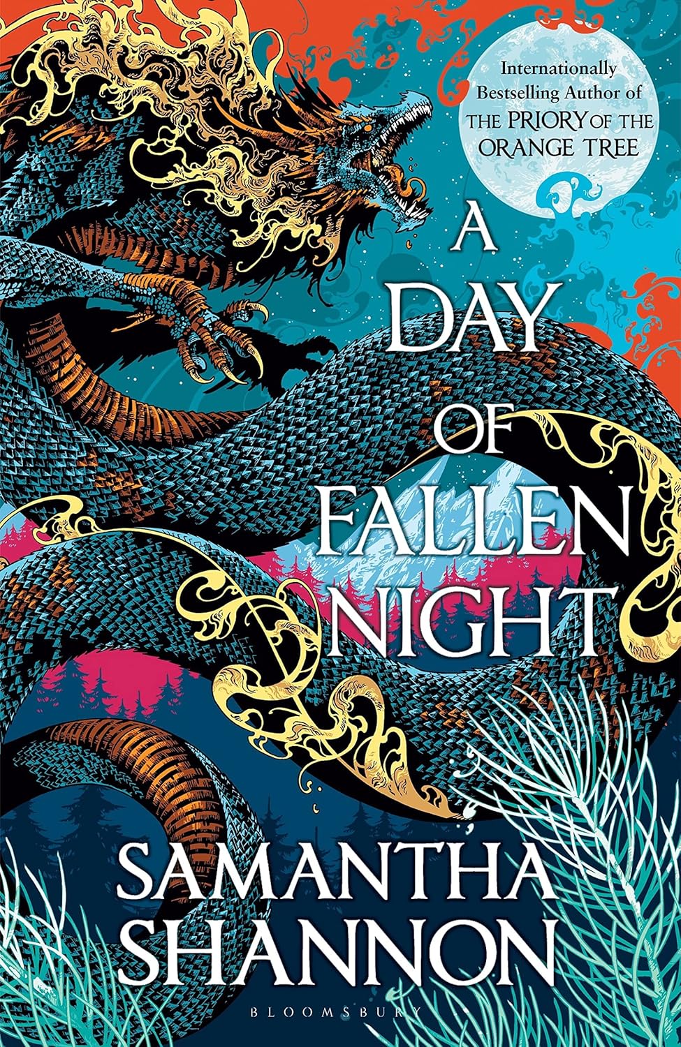 Bloomsbury The Roots of Chaos 2-Book Paperback Collection by Samantha Shannon - The Priory of the Orange Tree & A Day of Fallen Night - Epic Dragon Fantasy Gift