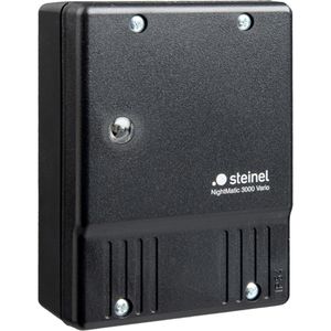 Steinel Dämmerungsschalter NightMatic 3000, außen, interner Lichtsensor, IP54, schwarz
